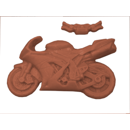 Molde doble motocicleta Molde doble motocicleta